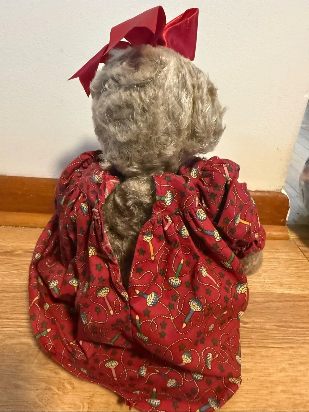 Vintage Ganz 1998 Cottage Collectables Becca Christmas Teddy Bear